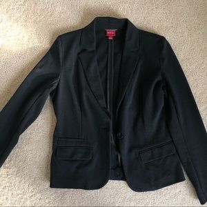 Black Linen Blazer